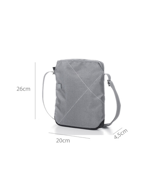 Lexon Urban Omuz Askılı Tablet &Ccedil;antası // Gri