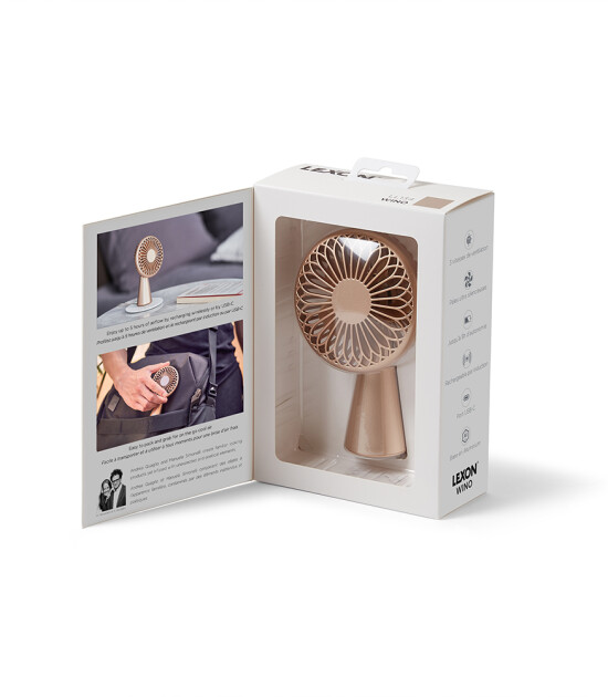 Lexon Wino Taşınabilir Fan // Dore
