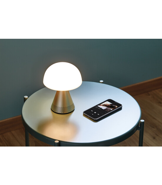Lexon Mina L Led Lamba ve  Bluetooth Hoparlör // Alüminyum