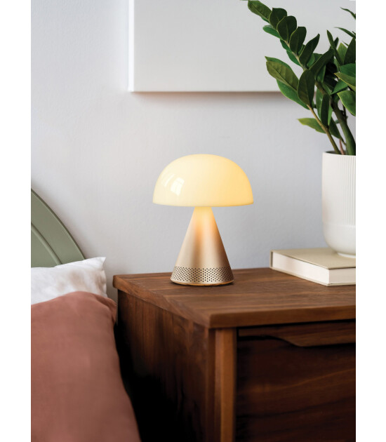 Lexon Mina L Led Lamba ve  Bluetooth Hoparlör // Alüminyum