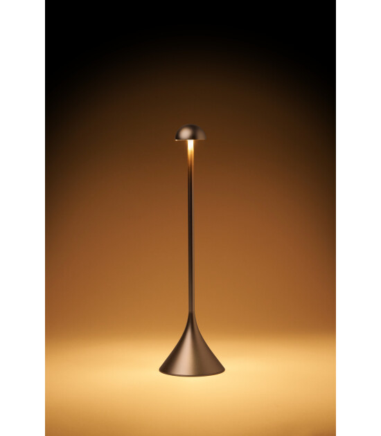 Lexon Steli Dome Led Masa Lambası Dore