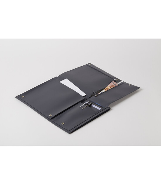 Lexon Flat Laptop Kılıfı (14 inch) // Koyu Mavi