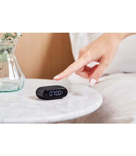 Lexon Minut Alarm Saat Siyah