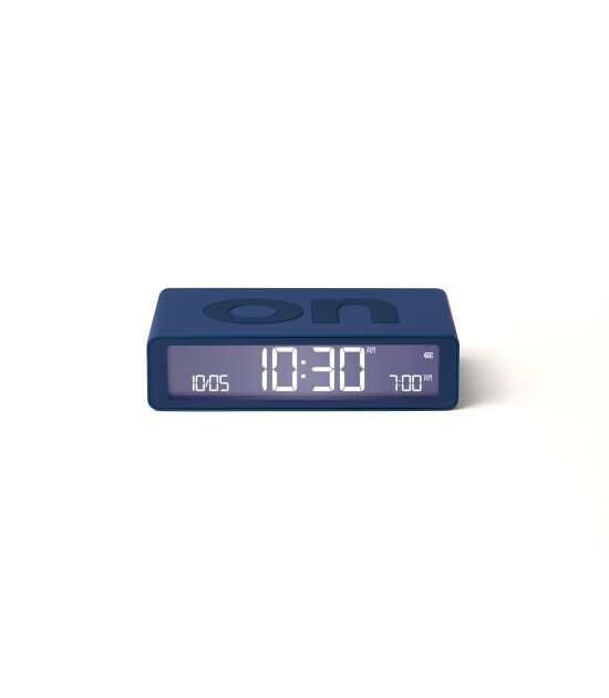 Lexon Flip Klasik Şarj Edilebilir Alarm Saat // Lacivert