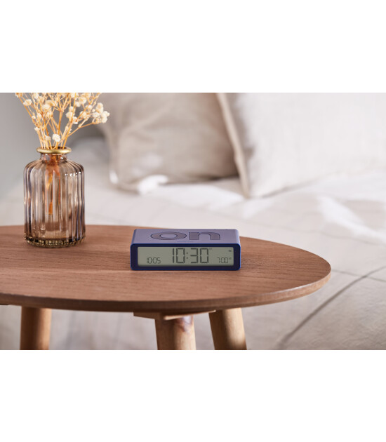 Lexon Flip Klasik Şarj Edilebilir Alarm Saat // Lacivert