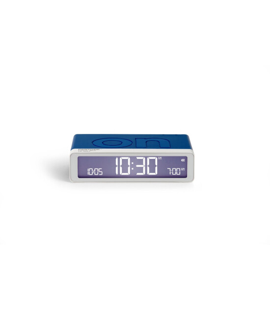 Lexon x Pantone Flip Klasik Alarm Saat // Mavi