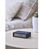 Lexon Flip Mini Şarj Edilebilir Alarm Saat // Siyah
