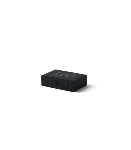 Lexon Flip Mini Şarj Edilebilir Alarm Saat // Siyah