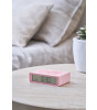Lexon Flip Mini Şarj Edilebilir Alarm Saat // Pembe