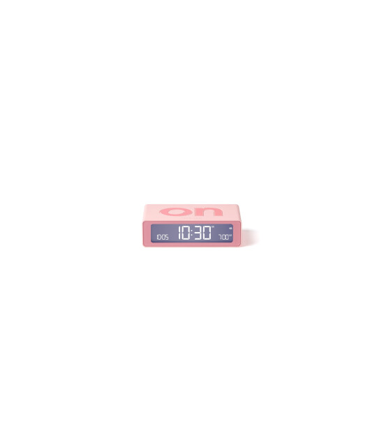 Lexon Flip Mini Şarj Edilebilir Alarm Saat // Pembe