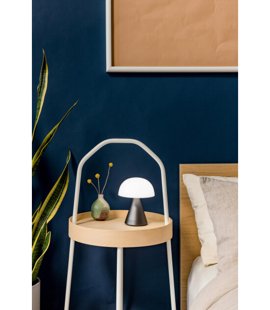 Lexon Mina L Led Lamba ve Bluetooth Hoparlör // Metalik Gri