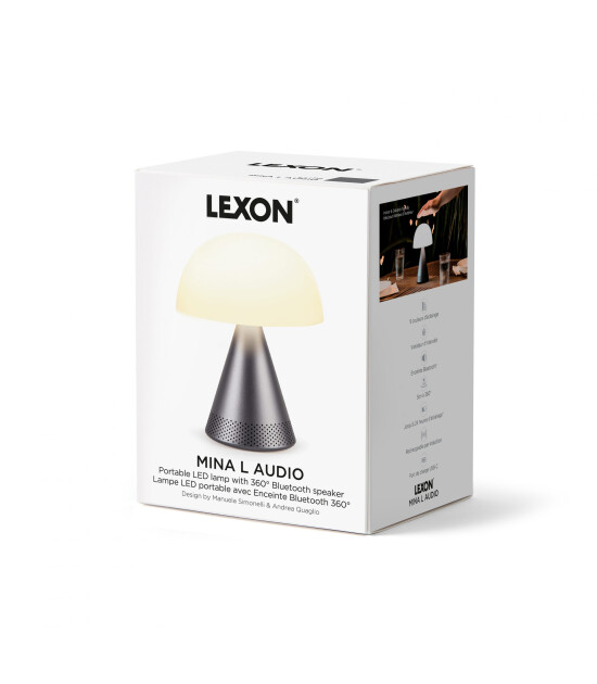 Lexon Mina L Led Lamba ve Bluetooth Hoparlör // Dore