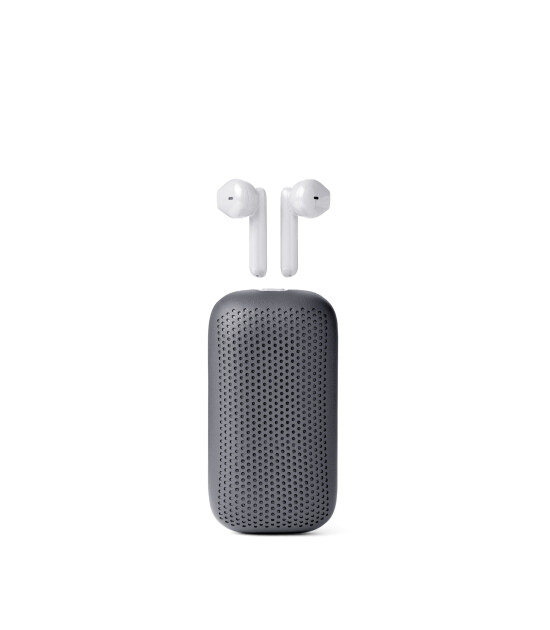 Lexon Speakerbuds Bluetooth Kulaklık & Bluetooth Hoparlör // Gri