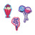 Light Plus Nine Nimix Pin Rozet Set // Pop Star