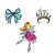 Light Plus Nine Nimix Pin Rozet Set // Pop Star