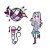 Light Plus Nine Nimix Pin Rozet Set // Pop Star