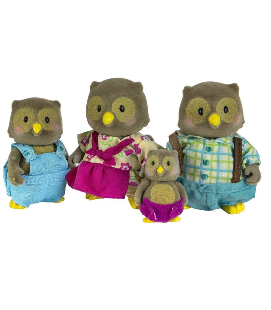 Li'l Woodzeez Baykuş Ailesi