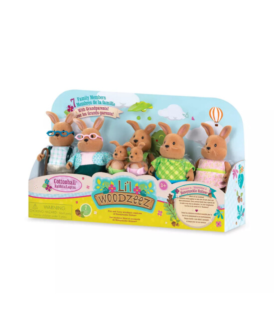 Li'l Woodzeez Büyük Tavşan Ailesi