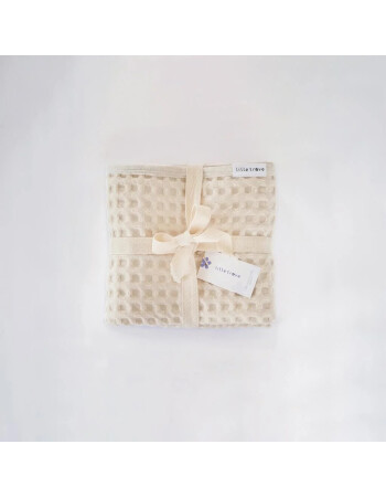 Lille Trove Waffle Battaniye