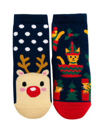 Lille Trove Christmas Çorap Seti // Snowman