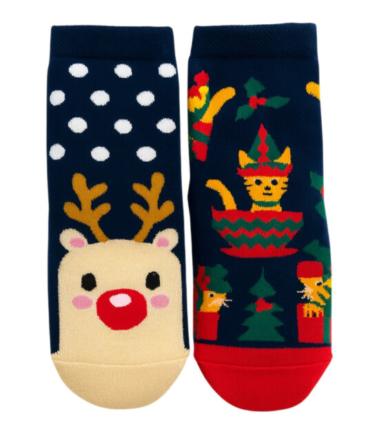 Lille Trove Christmas &Ccedil;orap Seti // Snowman