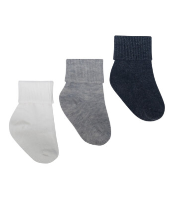 Lille Trove Yenidoğan Çorap Seti // Antrasit