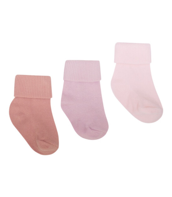 Lille Trove Yenidoğan &Ccedil;orap Seti // Pembe