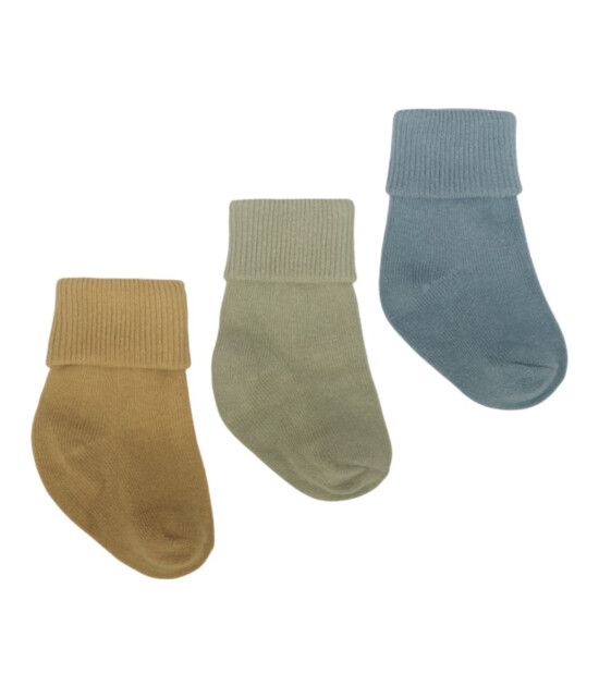 Lille Trove Yenidoğan Çorap Seti // Hardal