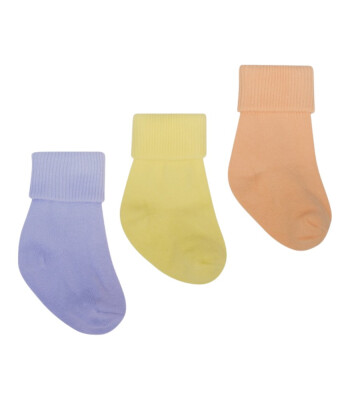 Lille Trove Yenidoğan Çorap Seti // Lila
