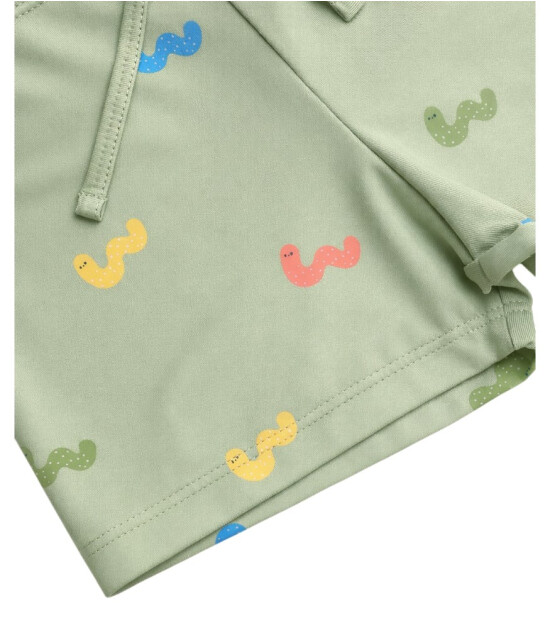 Lille Trove UV Korumalı Boxer &Ccedil;ocuk Mayo // Sweet Snail