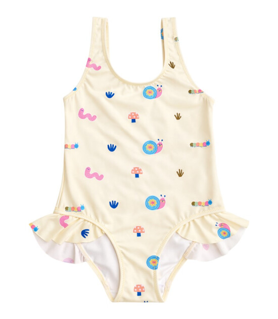 Lille Trove UV Korumalı &Ccedil;ocuk Mayo // Sunny Snail Garden