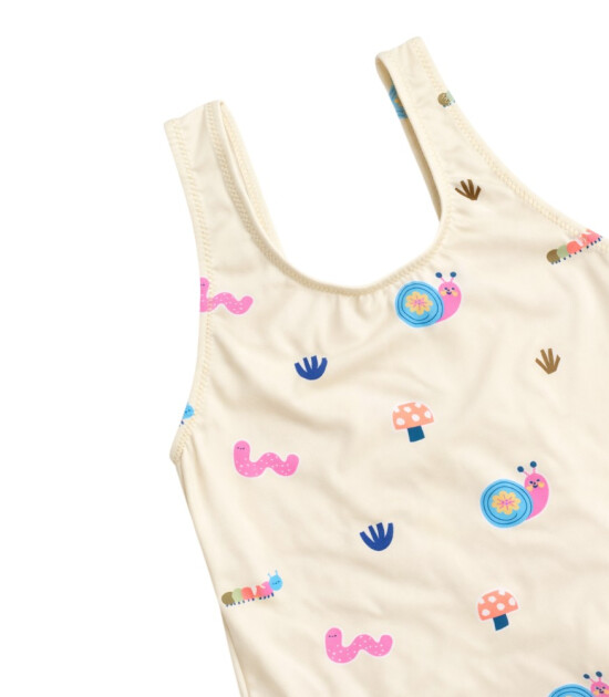 Lille Trove UV Korumalı &Ccedil;ocuk Mayo // Sunny Snail Garden