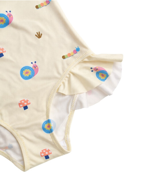 Lille Trove UV Korumalı &Ccedil;ocuk Mayo // Sunny Snail Garden