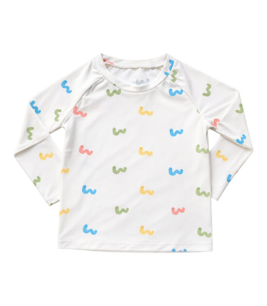 Lille Trove UV Korumalı Uzun Kollu &Ccedil;ocuk Mayo // Sweet Snail