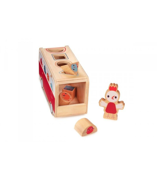 Lilliputiens Ahşap Şekil Sıralayıcı