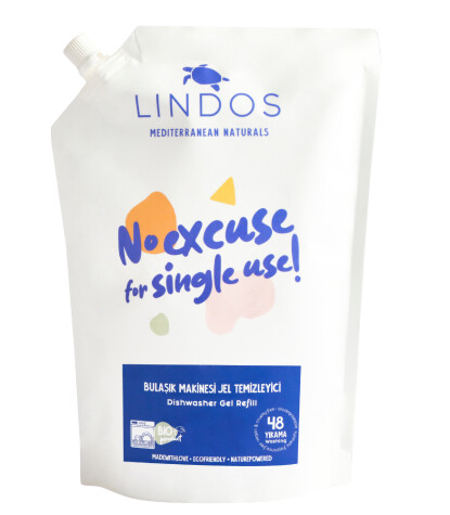 Lindos Bulaşık Makinesi Jel Temizleyici REFILL (1200 ml)