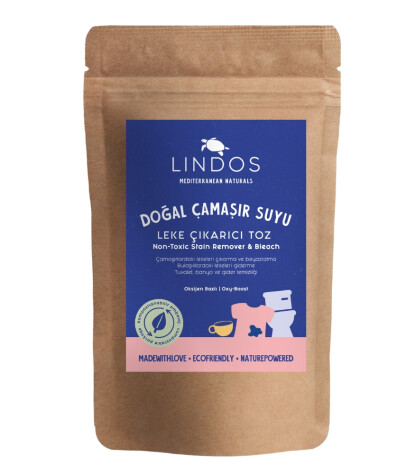 Lindos Doğal Çamaşır Suyu Toz Leke Çıkarıcı