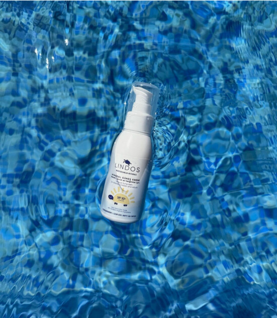 Lindos %100 Doğal Mineral Güneş Kremi (50 SPF)