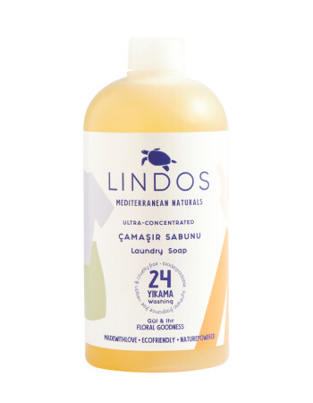 Lindos &Ccedil;amaşır Makinesi Sabunu (600 ml) // G&uuml;l & Itır