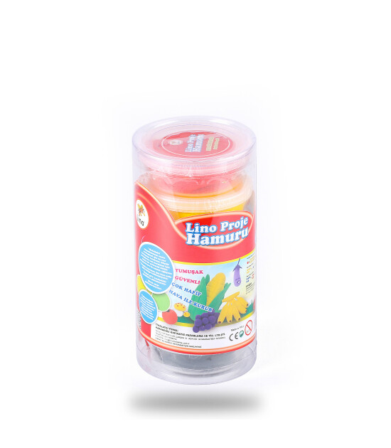 Li̇no LİNO PROJE OYUN HAMURU 14 GR. 6LI PVC KT.