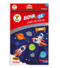 Lino Yaz Sil Aktivite Boyama Kitabı // Space