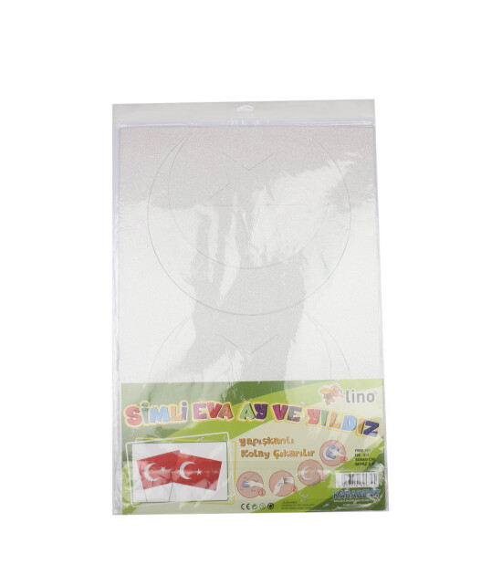 Li̇no LİNO SİMLİ EVA AY VE YILDIZ 40X60 CM. 2 ADET