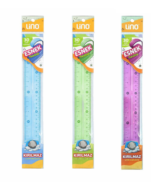 Li̇no ESNEK FLEXIBLE CETVEL 30 CM