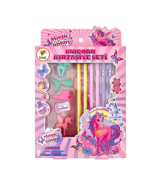 Li̇no UNICORN KIRTASİYE SETİ