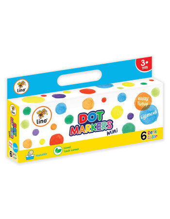 Lino Dot Markers Mini (6 Adet)