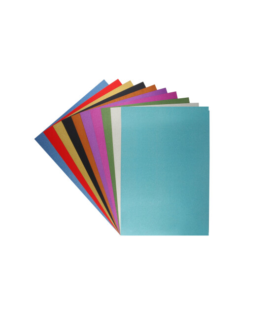 Li̇no LİNO SİMLİ KARTON 250 GR. 10LU KARIŞIK RENK (20X30 cm.)-SİM D&Ouml;KMEZ