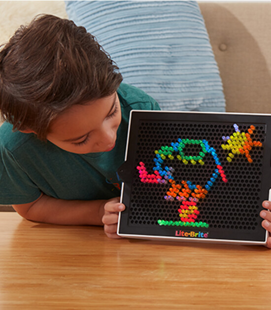 Lite-Brite Mini Seyahat Tipi Işıklı Retro Oyuncak