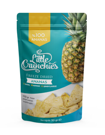 Little Crunchies Freeze Dried Atıştırmalık Ananas