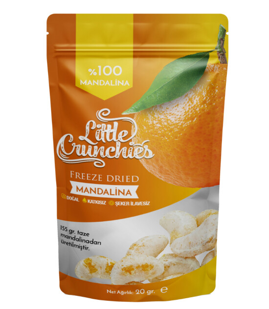 Little Crunchies Freeze Dried Atıştırmalık Mandalina