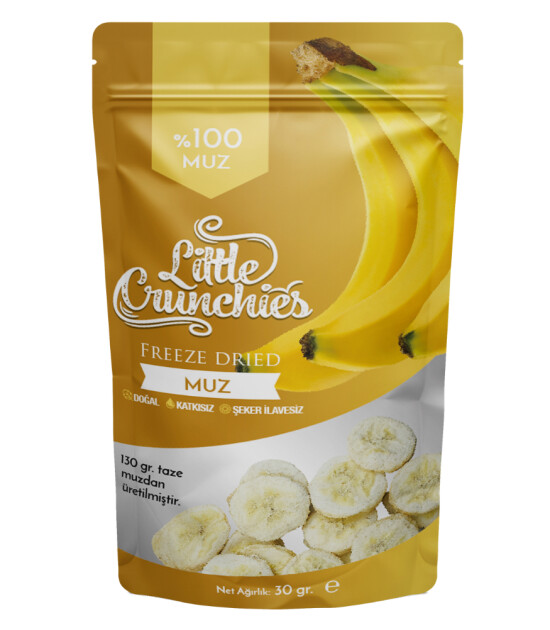Little Crunchies Freeze Dried Atıştırmalık Muz